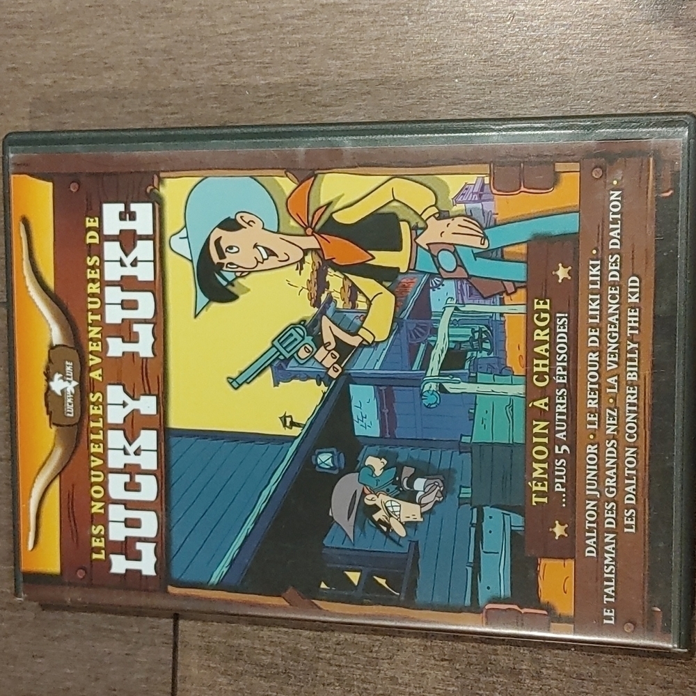 DVDs Lucky Luke‎ French and English version